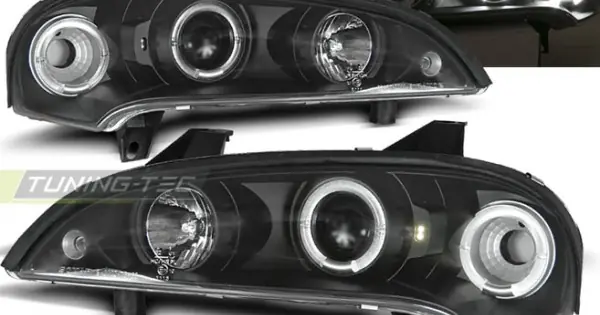 Vezi acum Faruri OPEL TIGRA 09.94-12.00 Angel Eyes negru