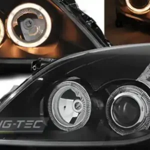 Faruri OPEL VECTRA C 09.05-08 Angel Eyes negru Plată securizată