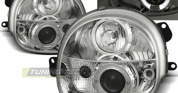 Cumpără acum Faruri RENAULT TWINGO 03.93-09.98 Angel Eyes crom