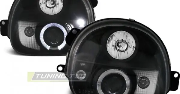 Nu rata Faruri RENAULT TWINGO 03.93-09.98 Angel Eyes negru