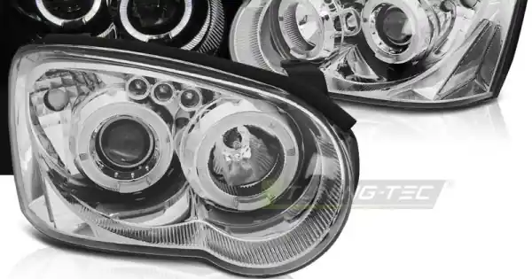 Nu rata Faruri SUBARU IMPREZA II GD 03-05 Angel Eyes crom