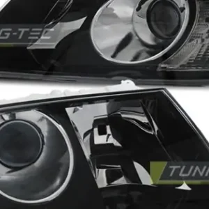 Faruri pe fundal negru compatibil cu SKODA OCTAVIA 04-08 Reducere de preț