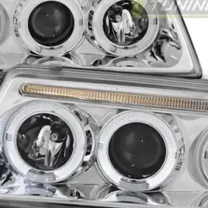 Faruri PEUGEOT 205 09.83-10.96 Angel Eyes crom Ofertă exclusivă