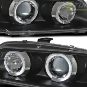 Ultima șansă Faruri PEUGEOT 306 02.93-04.97 Angel Eyes negru