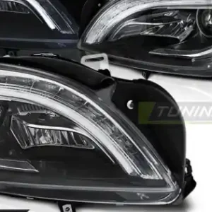 Faruri negru Led compatibil cu MERCEDES M-CLASS W166 11-15 Livrare gratuită