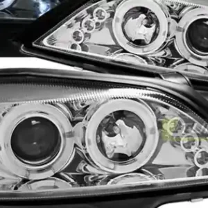 Faruri OPEL ASTRA G 02.98-02.04 Angel Eyes crom Expediere rapidă