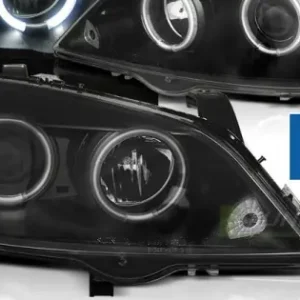 Faruri OPEL ASTRA G 09.97-02.04 Angel Eyes CCFL negru Discount