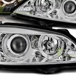 Faruri OPEL ASTRA G 09.97-02.04 Angel Eyes crom Reduceri