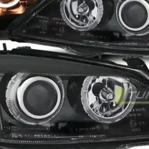 Faruri OPEL ASTRA G 09.97-02.04 Angel Eyes negru Ofertă
