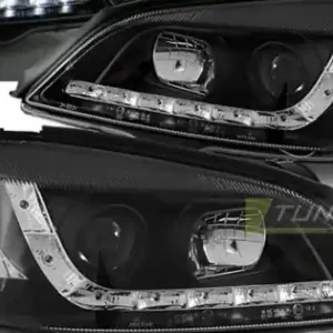 Faruri OPEL ASTRA G 09.97-02.04 DAYLIGHT negru Premium