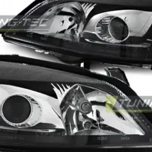 Faruri OPEL ASTRA G 09.97-02.04 negru H7 Livrare rapidă