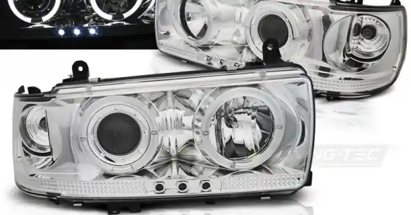 Reducere de preț Faruri TOYOTA LAND CRUISER FJ 80 90-97 crom