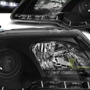 Faruri True Drl cu fundal negru compatibil cu VW PASSAT B6 3C 03.05-10 Plată securizată
