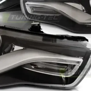 Cumpără online Faruri True Drl negru compatibil cu AUDI A1 04.10-12.14