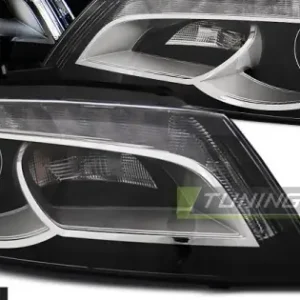 Faruri True Drl negru compatibil cu AUDI A3 8P 08-12 Reducere