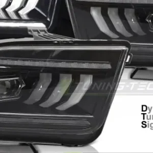 Faruri Tube Led negru compatibil cu FORD MUSTANG 04-09 Lichidare de stoc