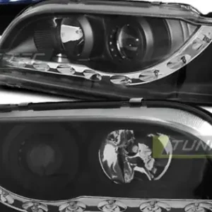 Faruri VOLVO S40/V40 02.96-04.00 DAYLIGHT negru Cumpărături sigure