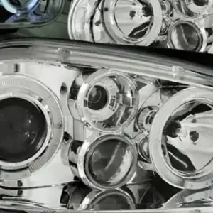 Faruri VW GOLF 4 09.97-09.03 Angel Eyes crom Ieftin