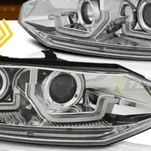 Calitate înaltă Faruri VW POLO VI 2G 2017- SEQ Led crom