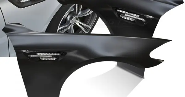 Promoție FENDERS sport STYLE WITH SIDE VENT negru compatibil cu BMW F10 F11 10-16