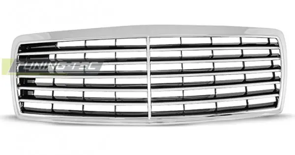 Grila radiator cromata compatibil cu MERCEDES W202 C-KLASA 06.93-06.00 Popular