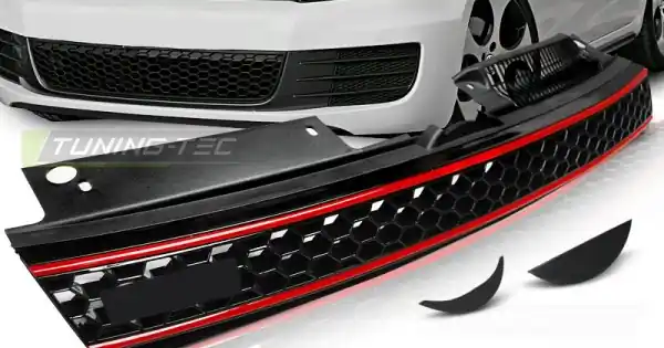 Reducere specială Grila radiator negru compatibil cu VW GOLF 6