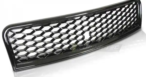 Grila radiator negru lucios compatibil cu AUDI A4 (B6) sport 10.00-10.04 Transport gratuit