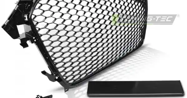 Nu rata Grila radiator negru lucios compatibil cu AUDI A4 (B8) 11.11-15