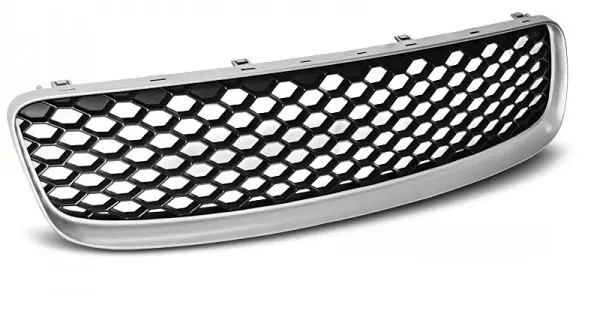 Grila radiator argintiu compatibil cu AUDI TT 99-06 Reducere extra