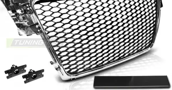 Grila radiator crom compatibil cu AUDI A4 B8 08-11 Comandă acum