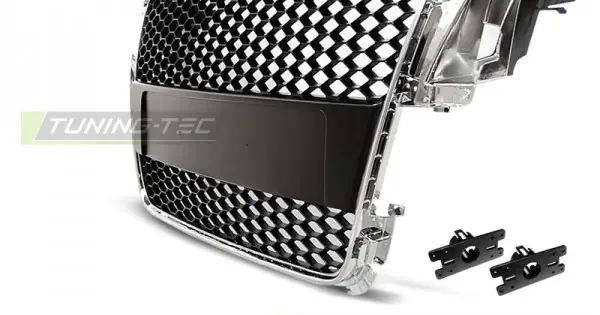 Grila radiator crom compatibil cu AUDI A5 07-06.11 Popular