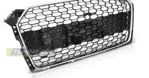 Grila radiator crom negru lucios FIT AUDI A5 16-19 Preț promoțional