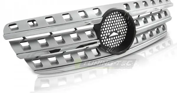 Grila radiator crom-argintiu compatibil cu MERCEDES W163 98-05 Livrare gratuită