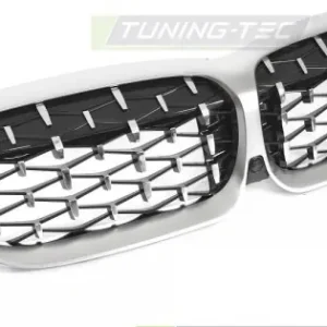 Ultima șansă Grila DIAMOND SILVER mat crom compatibil cu BMW G20 / G21 19-22