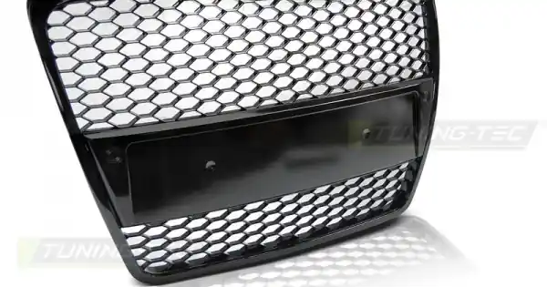 Grila radiator negru lucios compatibil cu AUDI A6 (C6) 04.04-08 Disponibil imediat