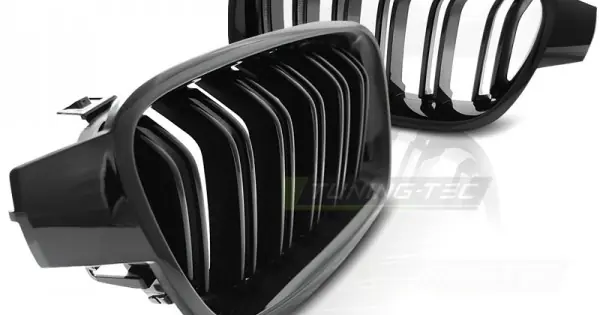 Reducere de preț Grila radiator negru lucios compatibil cu BMW F30 / F31 10.11-18