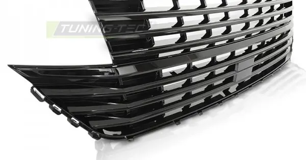 Ultima șansă Grila radiator negru lucios compatibil cu VW T6.1 20-