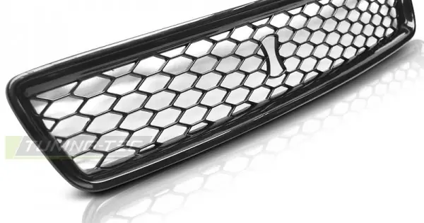 Bestseller Grila radiator negru mat compatibil cu AUDI A4 (B5) 11.94-09.00