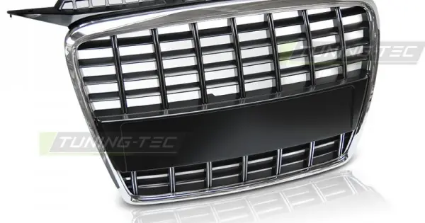 Preferatul clienților Grila radiator negru-crom compatibil cu AUDI A3 05-08