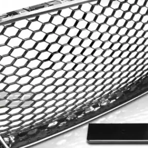 Vezi acum Grila radiator negru-crom compatibil cu AUDI A4 B9 15-19