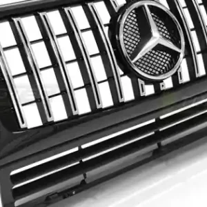 Expediere rapidă Grila radiator negru-crom compatibil cu W463 90-12