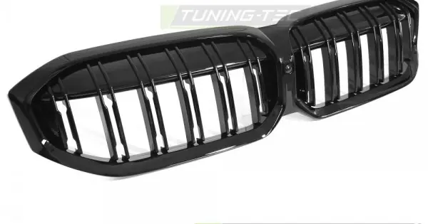 Grila sport Negru lucios duble compatibil cu BMW G20 / G21 LCI 22- Ieftin