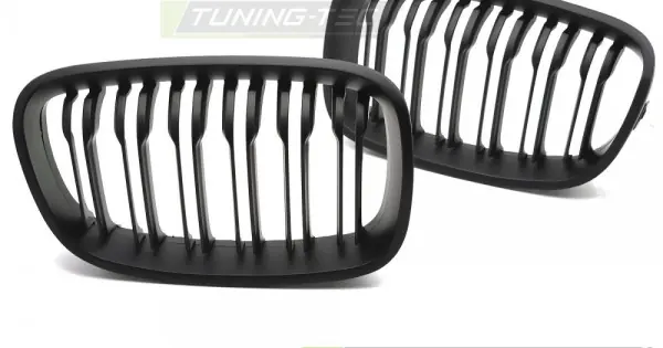 Grila sport Negru mat duble compatibil cu BMW F20 / F21 11-14 Noutate