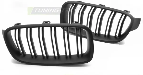 Mai ieftin Grila sport Negru mat duble compatibil cu BMW F30 / F31 11-18