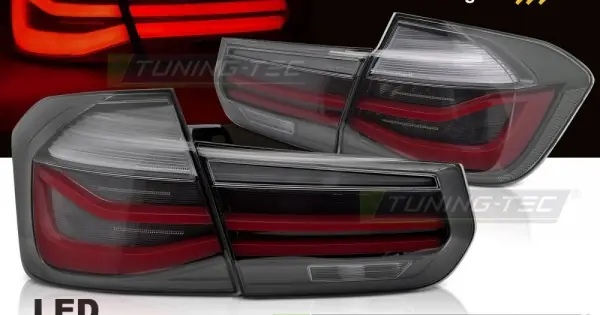 Led BAR SEQ Stopuri fumuriu compatibil cu BMW F30 11-18 Livrare gratuită