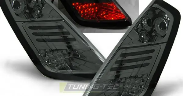 Doar azi Set Stopuri FIAT GRANDE PUNTO 09.05-09 fumuriu Led