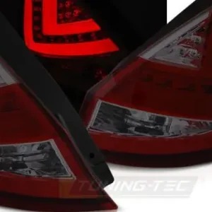 Transport gratuit Set Stopuri FORD FIESTA MK7 08-12 HB RED fumuriu Led BAR