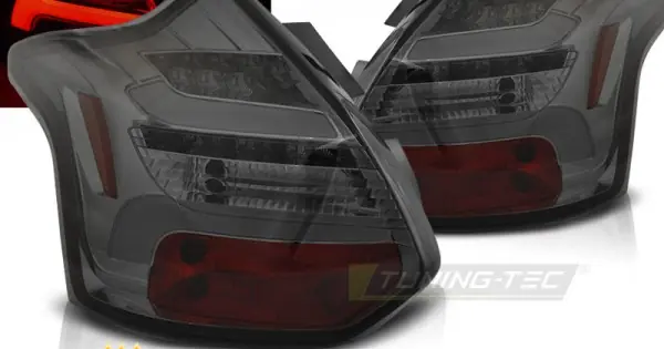 Transport gratuit Set Stopuri FORD FOCUS 3 11-10.14 HATCHBACK fumuriu Led BAR SEQ IND.