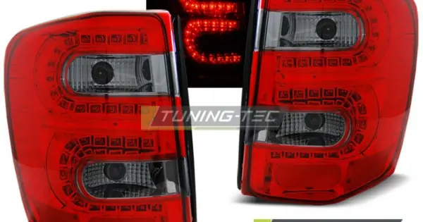 Livrare gratuită Set Stopuri CHRYSLER JEEP GRAND CHEROKEE 99-05.05 rosu fumuriu Led