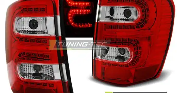 Set Stopuri CHRYSLER JEEP GRAND CHEROKEE 99-05.05 rosu-alb Led Disponibil imediat